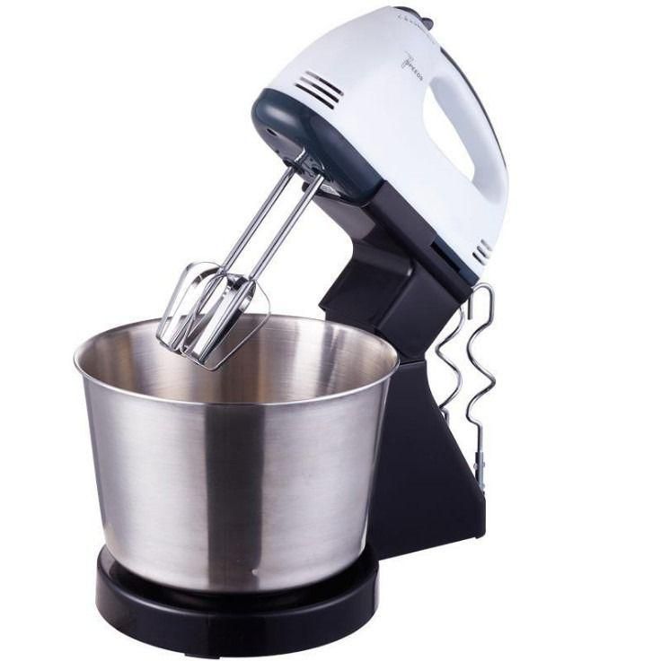 Scarlett 7 Speed Hand Mixer with Stand Mixer Stainless Steel Bowl_0