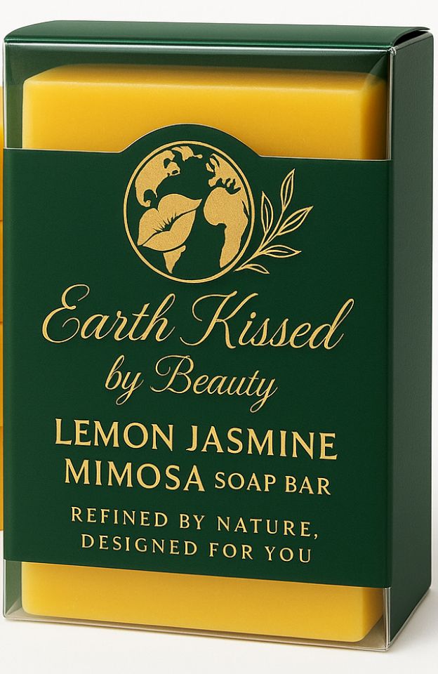 Earth by Beauty Lemon Jasmine Mimosa Soap Bar BA _0