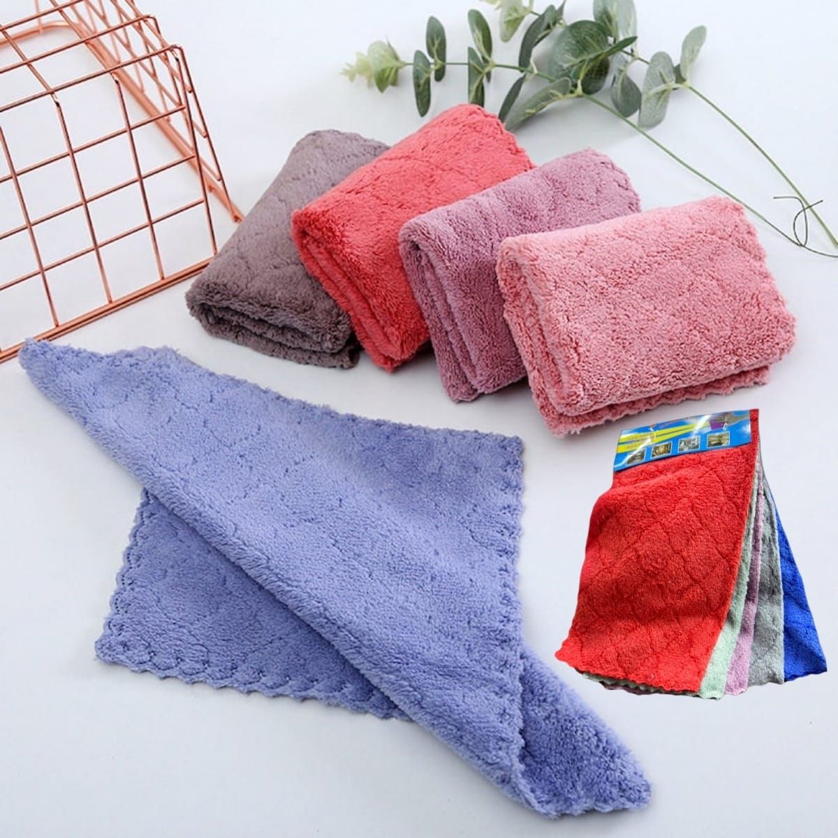 Multi Colour Cloths (Set of 60)_0