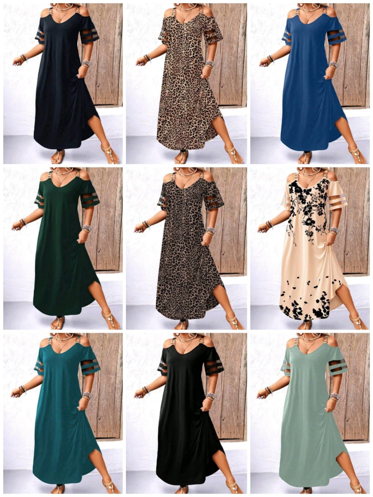 Ladies Mesh Dresses_1