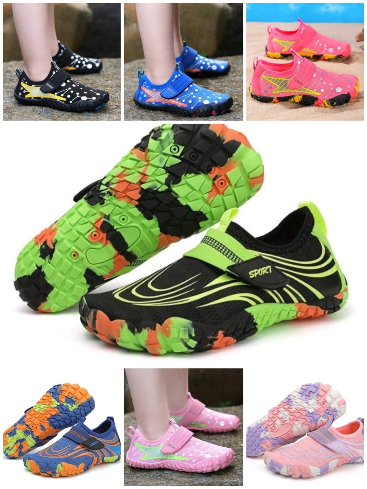 Kids Barefoot Water Shoes_0