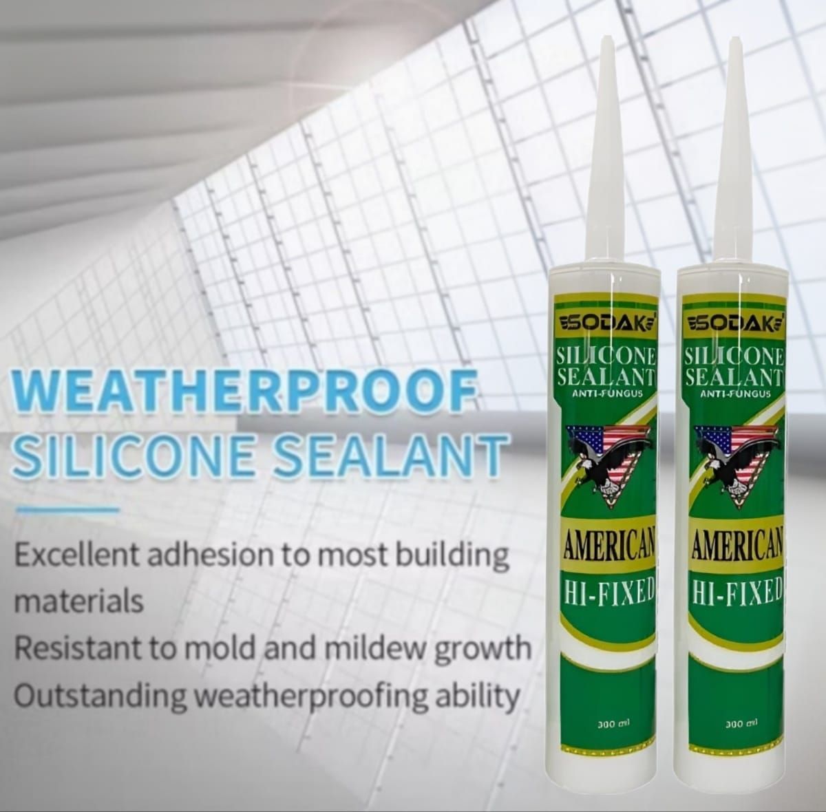 Clear Silicone Sealant 300ml_0