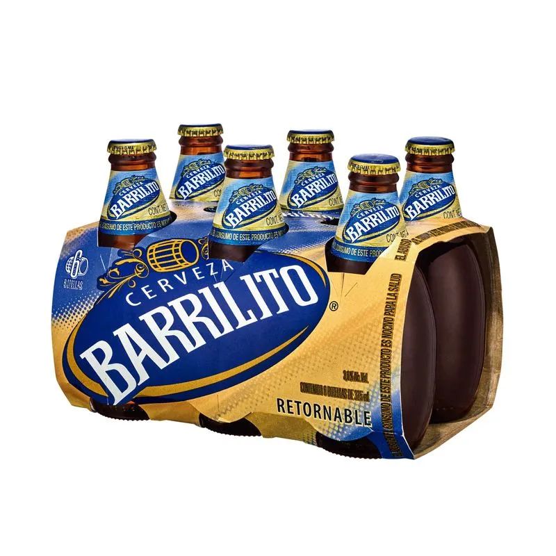 Cerveza Regular De Botella Barrilito 6.0 Pack_0