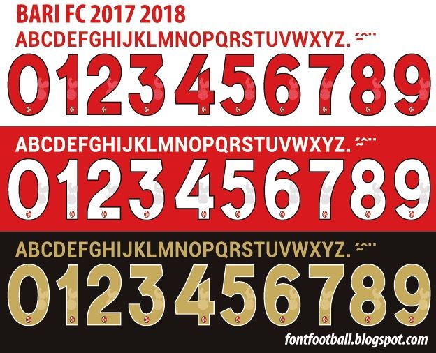 Font Vector AS Bari 2017 2018 kit_0