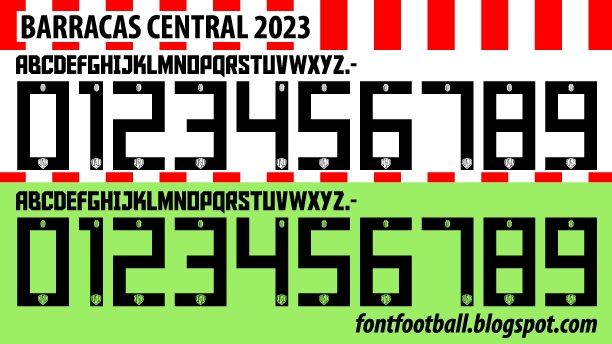Font Vector Barracas Central 2023 kit_0