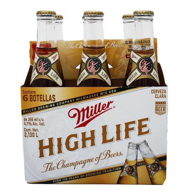 Cerveza High Life Miller 6.0 Pack_0