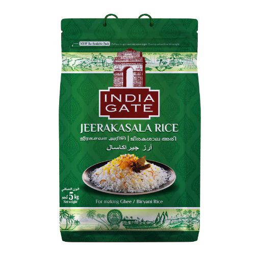 India Gate Jeerakasala Rice 5KG_0