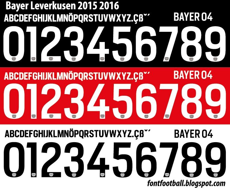 Font Vector Bayer Leverkusen 2015 2016 kit_0