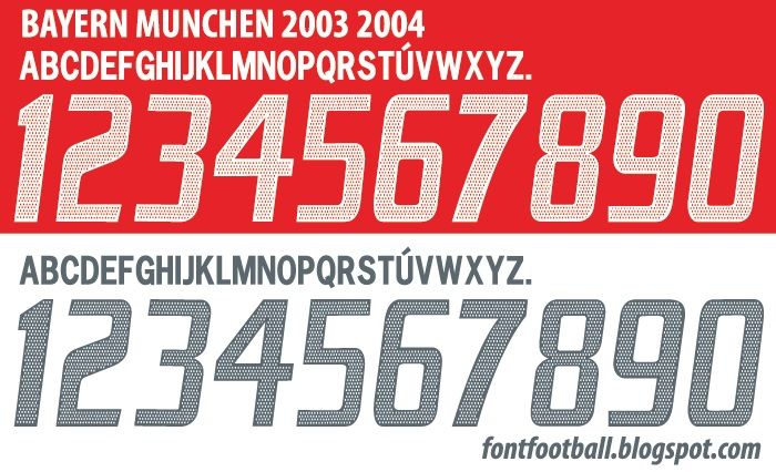 Font Vector Bayern Munchen 2003 2004 kit_0