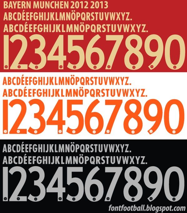 Font Vector Bayern Munchen 2012 2013 kit_0