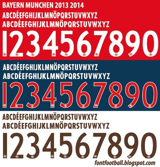 Font Vector Bayern Munchen 2013 2014 kit_0
