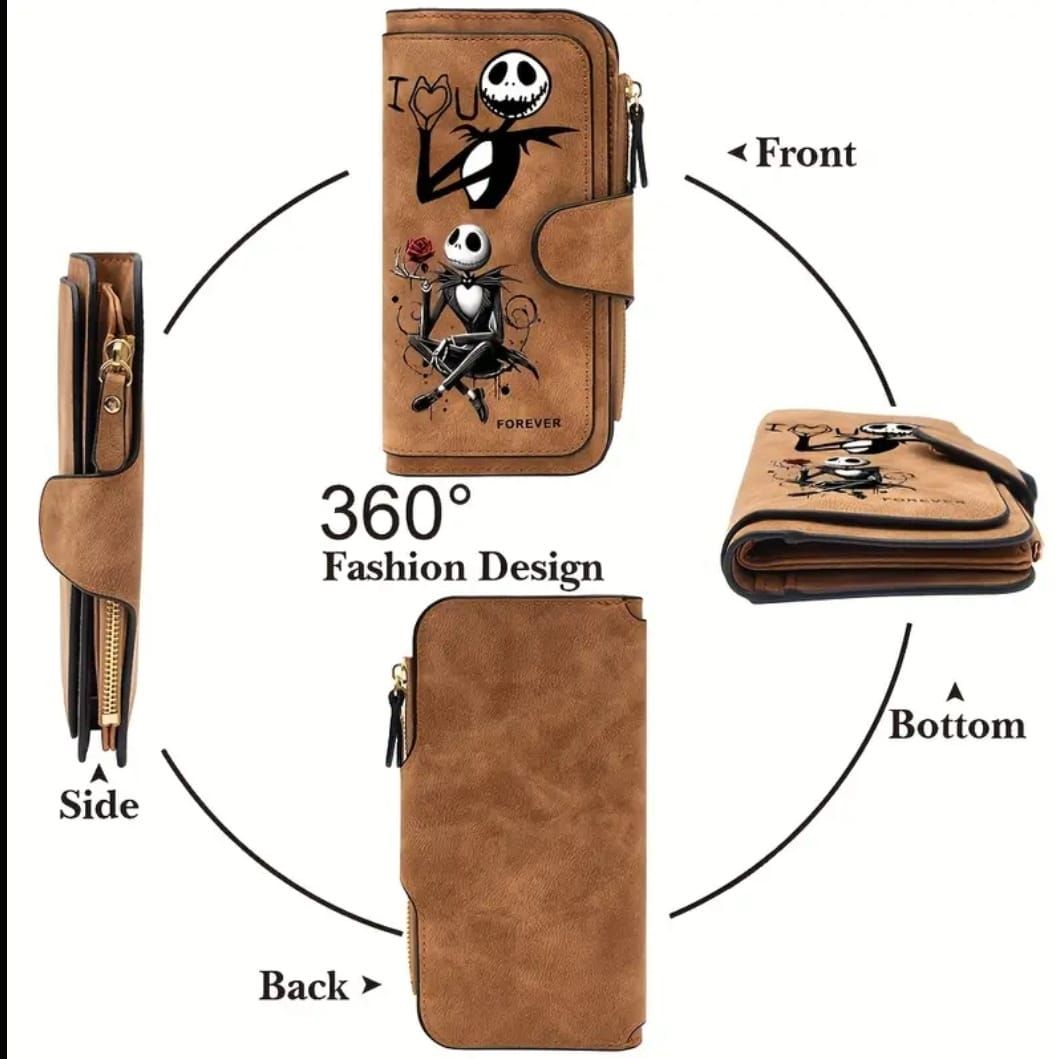 Women's Disney Jack Skellington Wallet_6