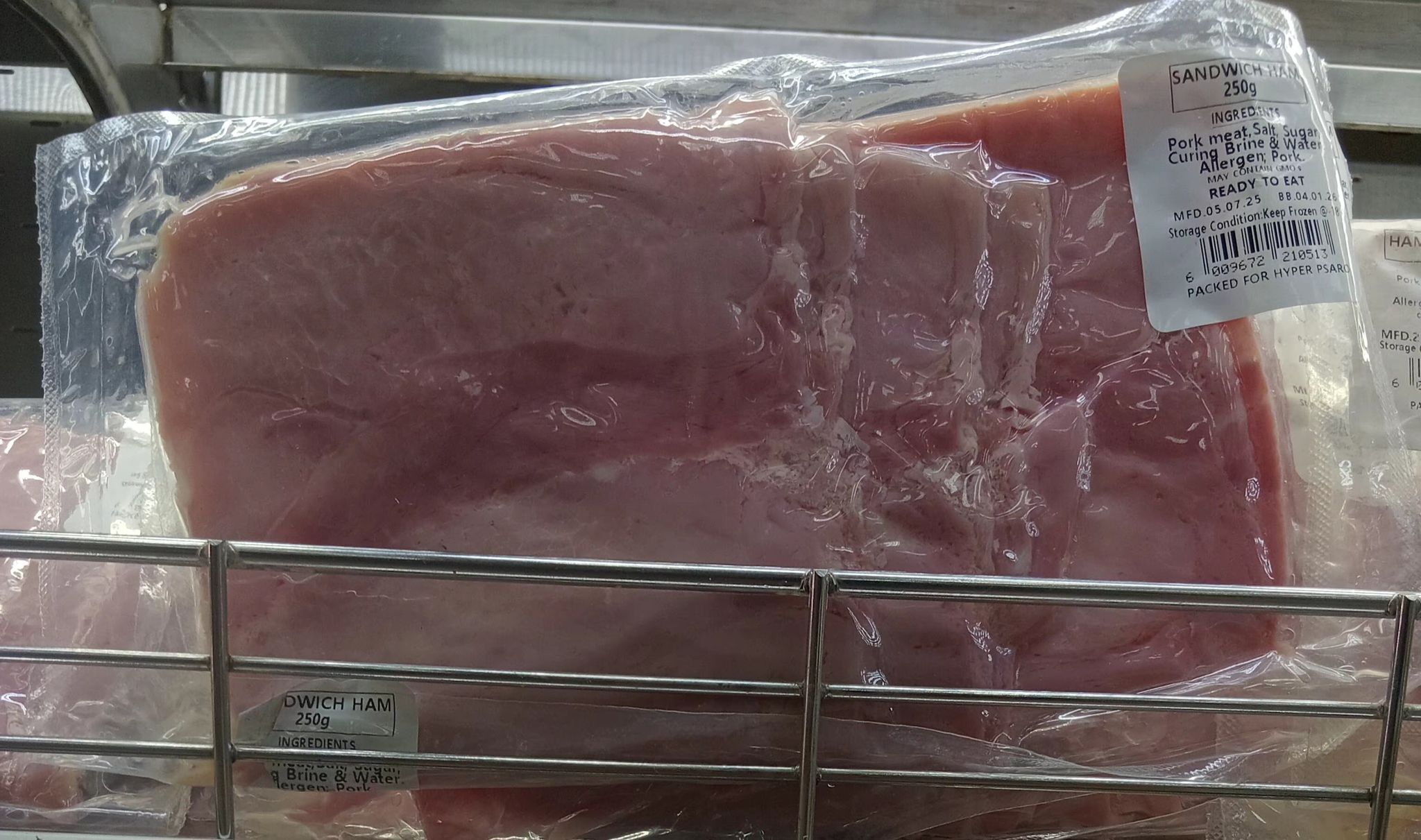 Zb Sandwich Ham 250gr _0