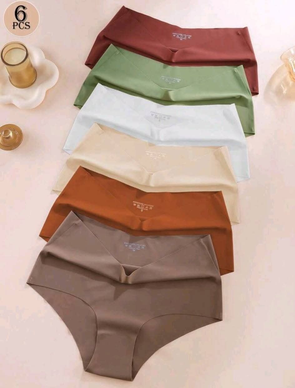 Ladies 6 Pcs High-Waisted Briefs_1