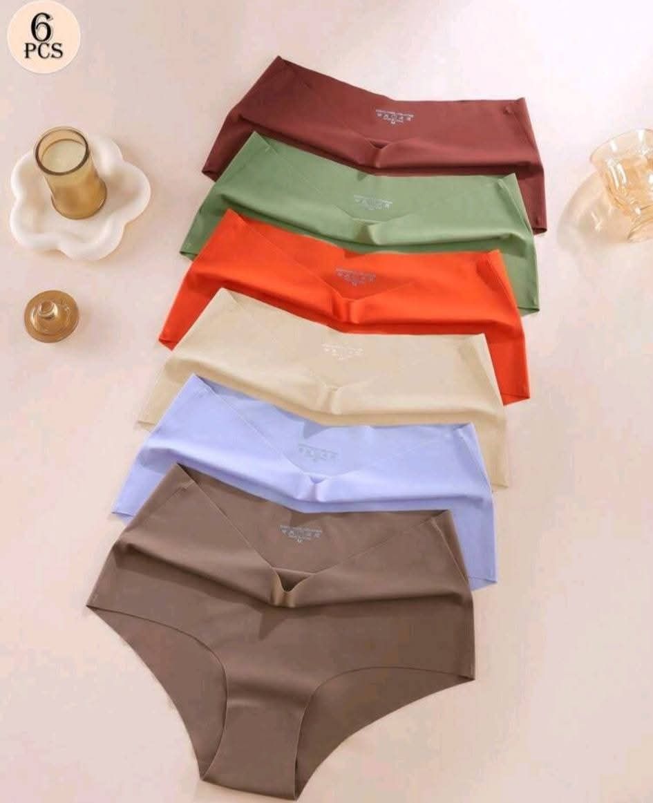 Ladies 6 Pcs High-Waisted Briefs_2
