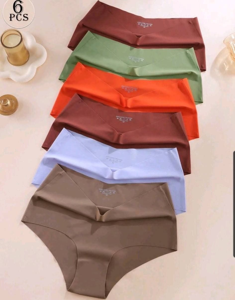 Ladies 6 Pcs High-Waisted Briefs_5
