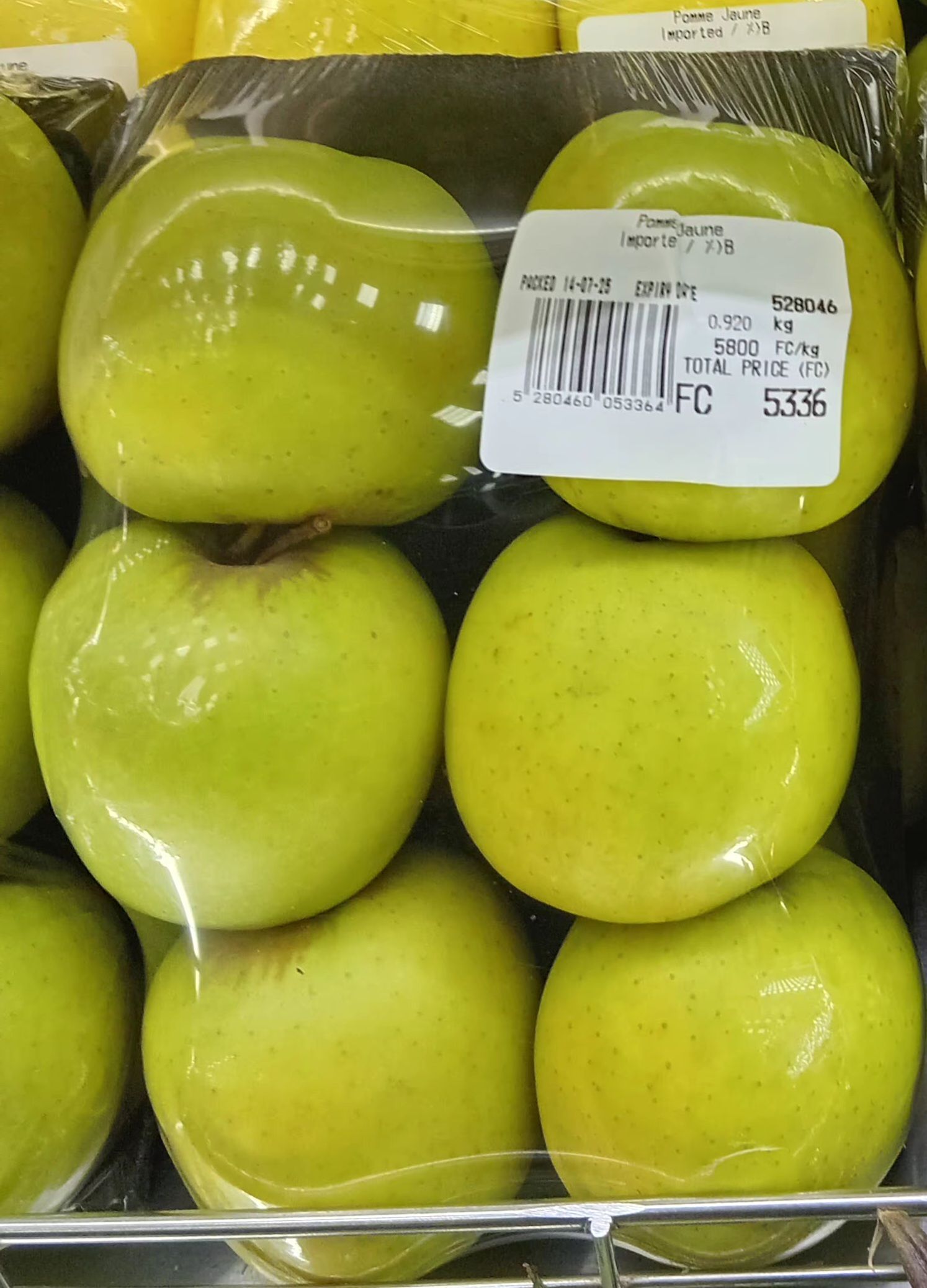 Pomme Jaune Importe  0.920gr_0