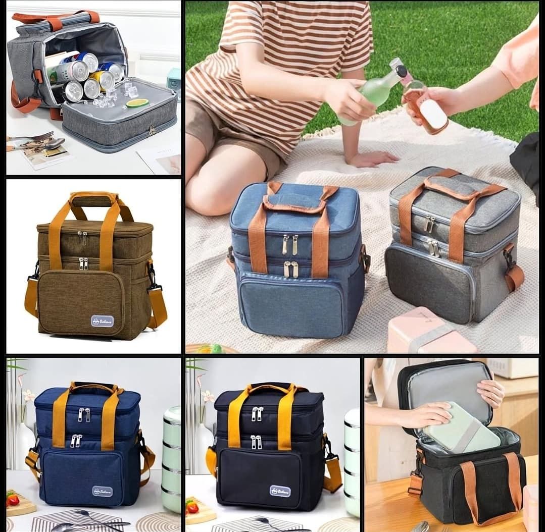 Large Capacity Lunch Cooler Bag_0
