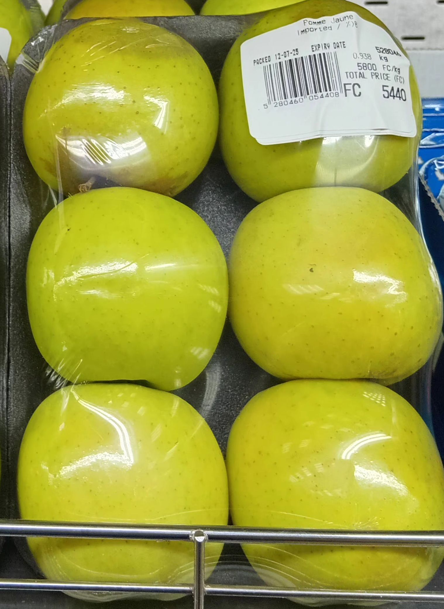 Pomme Jaune Importe 0.938gr_0