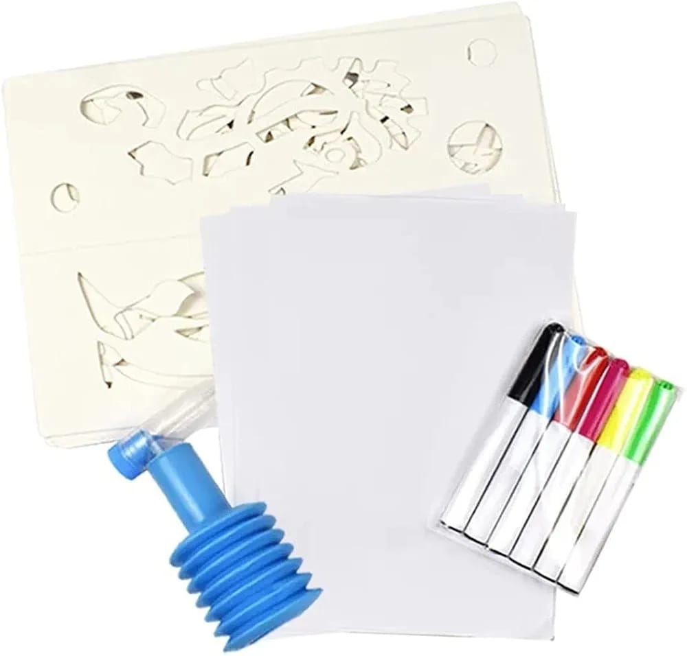 Blow Pens Kit: Magical Airbrush Art _5