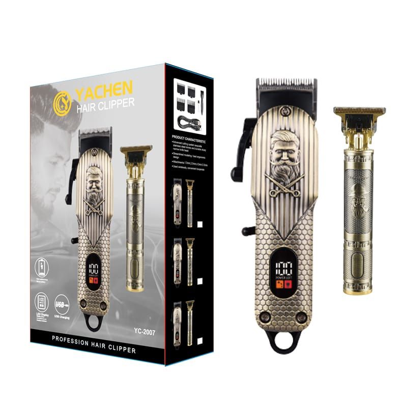 2 Piece Cordless Hair Clippers Kit_0