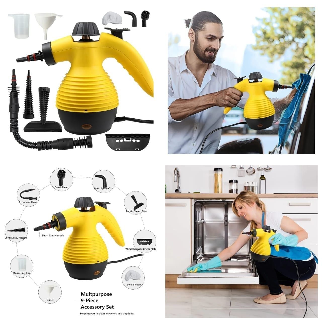 Yellow Handheld Steamer_0