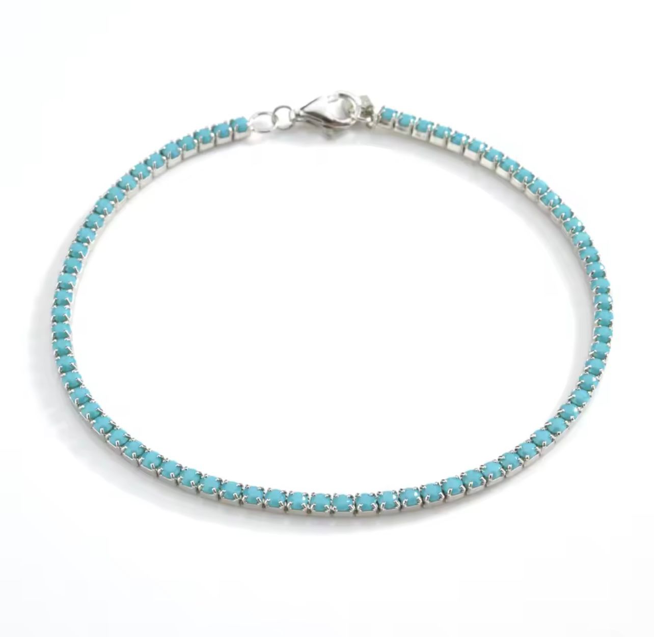 Turquoise tennis bracelet _0