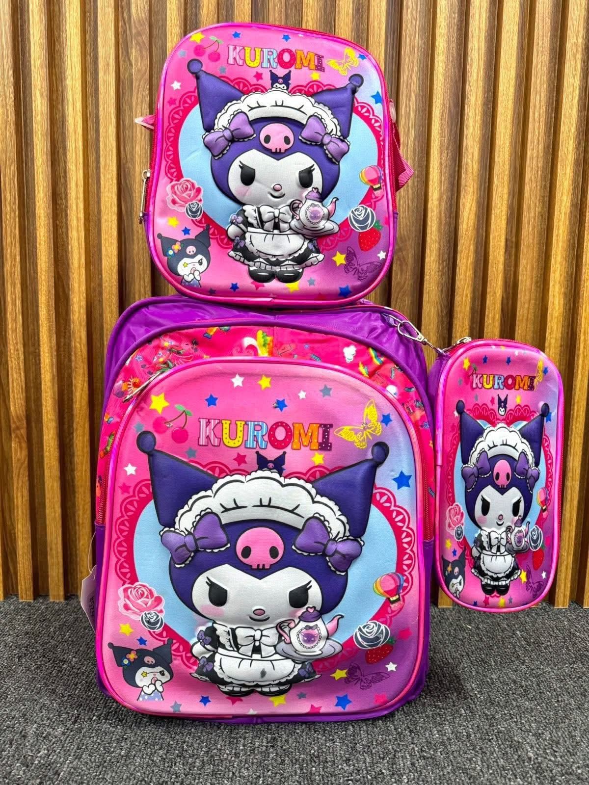 Combo mochila de primaria con carrito #1 _10