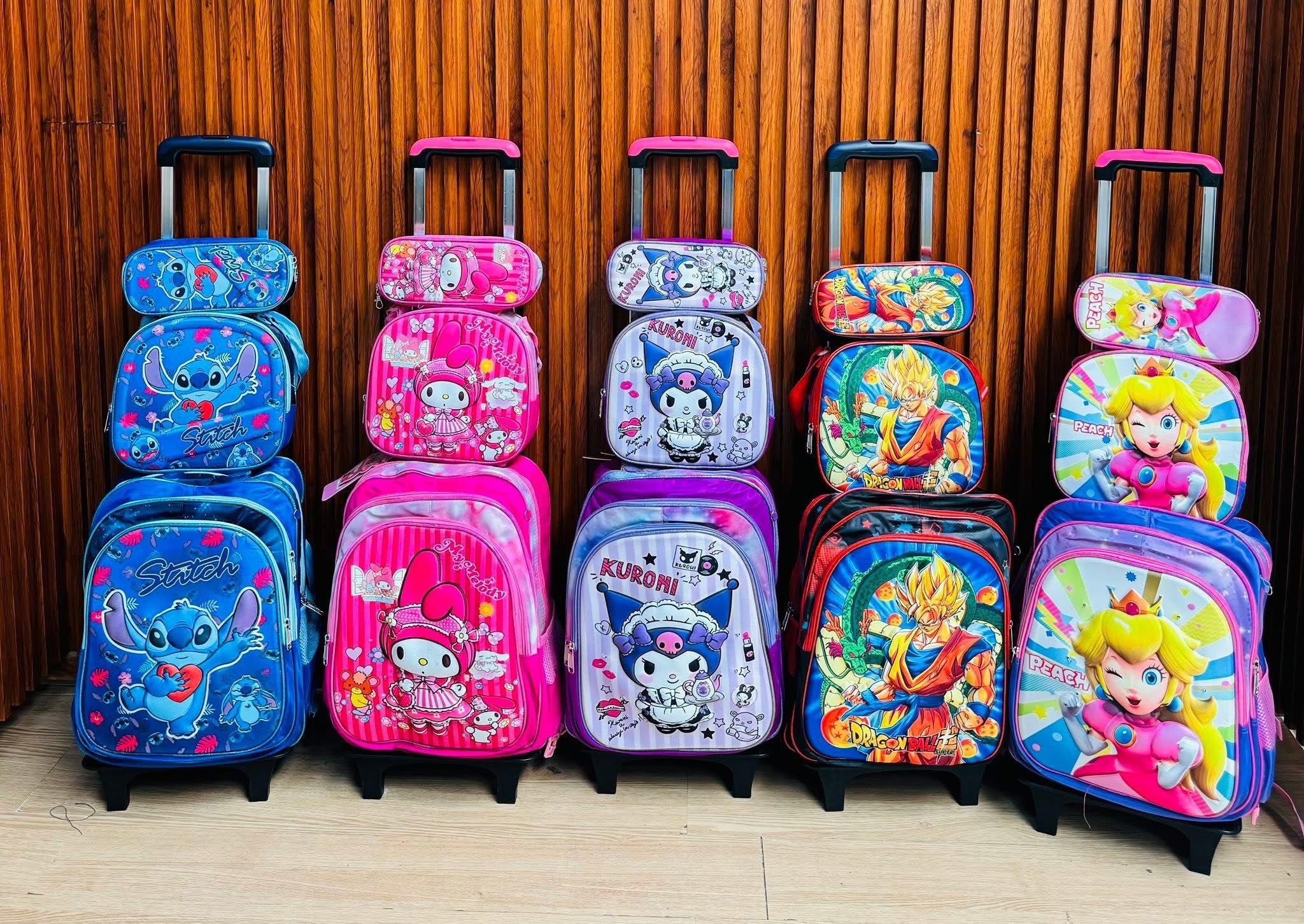 Combo de mochila premium con carrito #1_8
