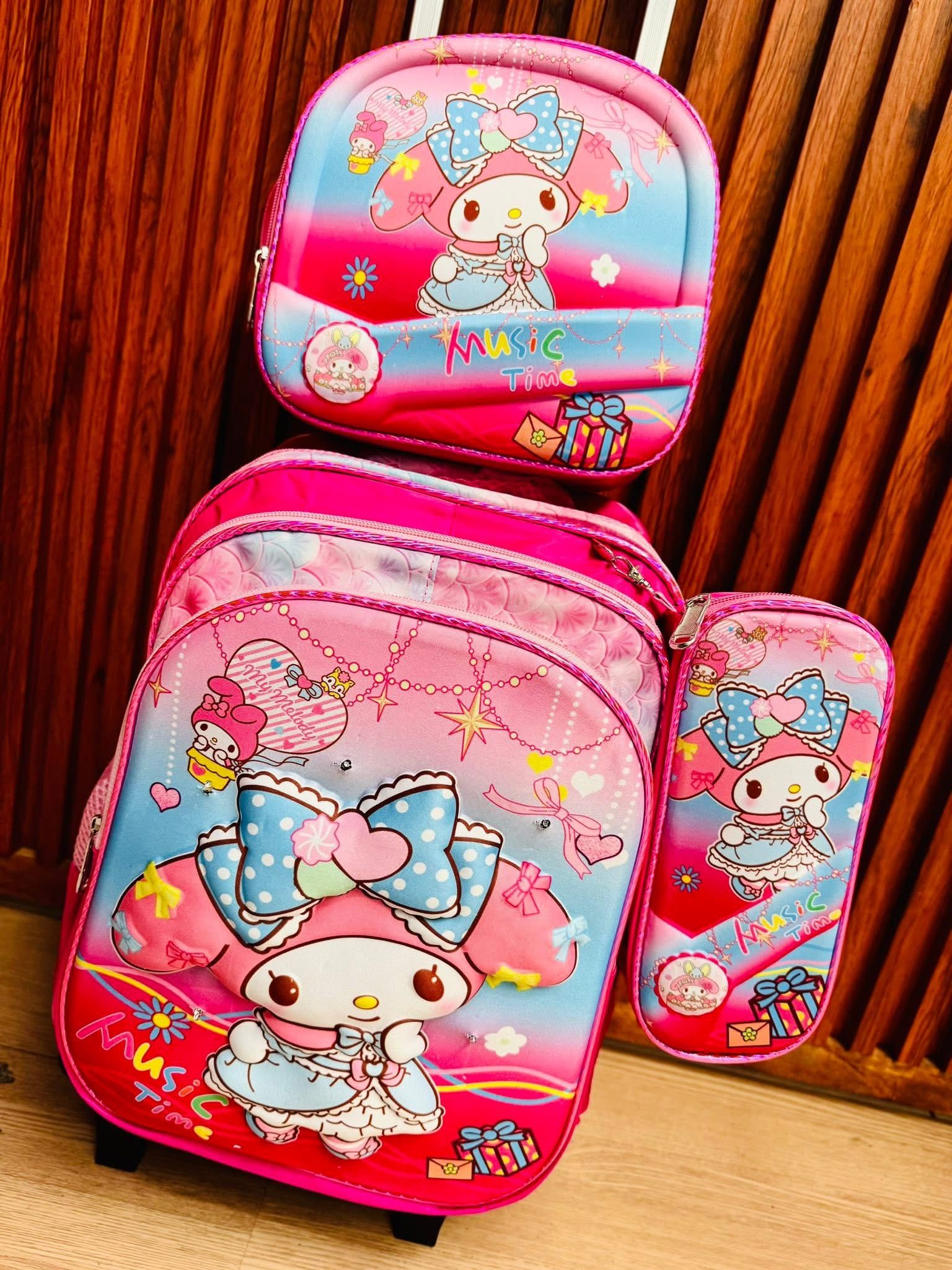 Combo de mochila premium con carrito #3_4