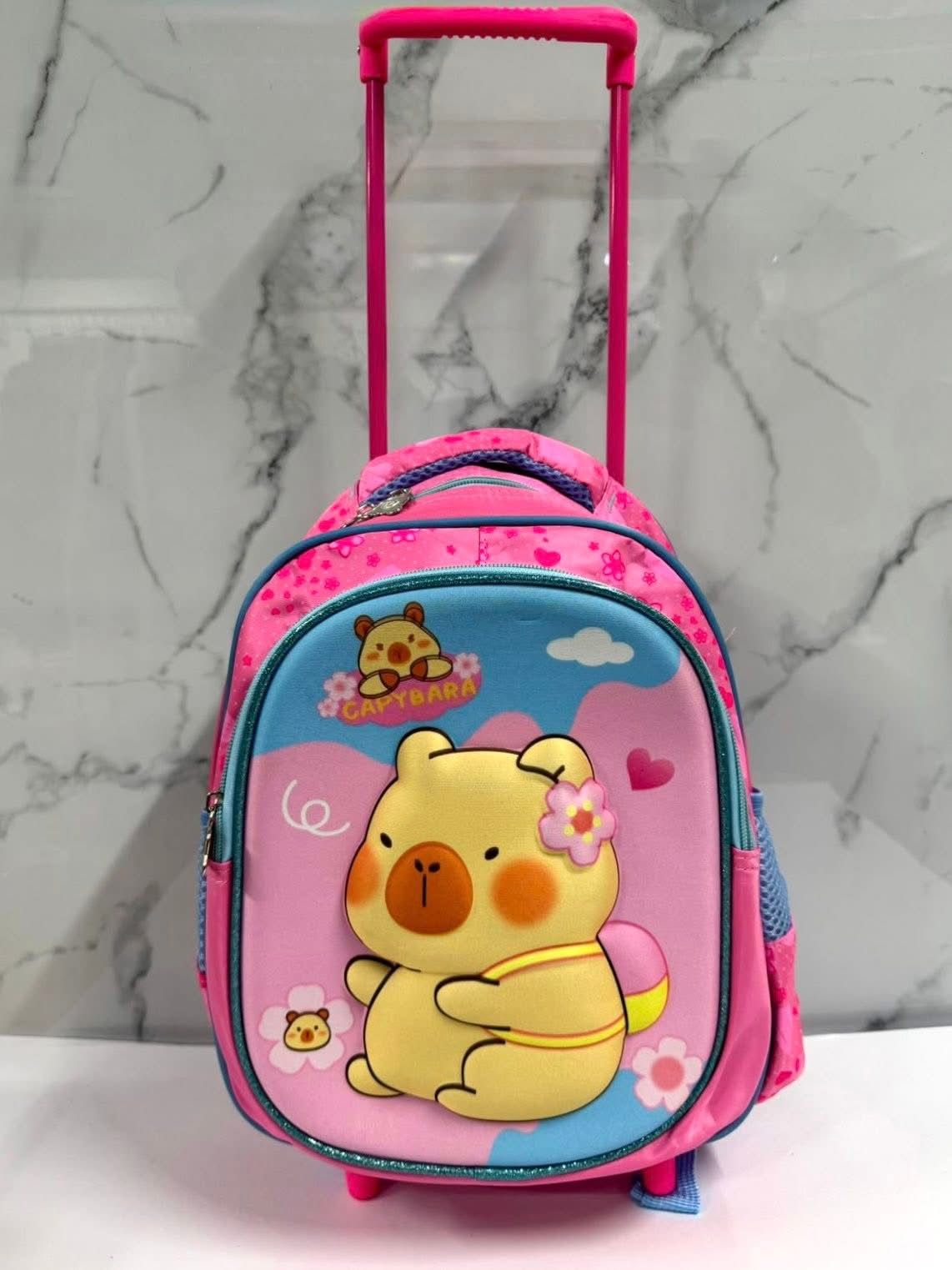 Mochila preescolar capibara _2