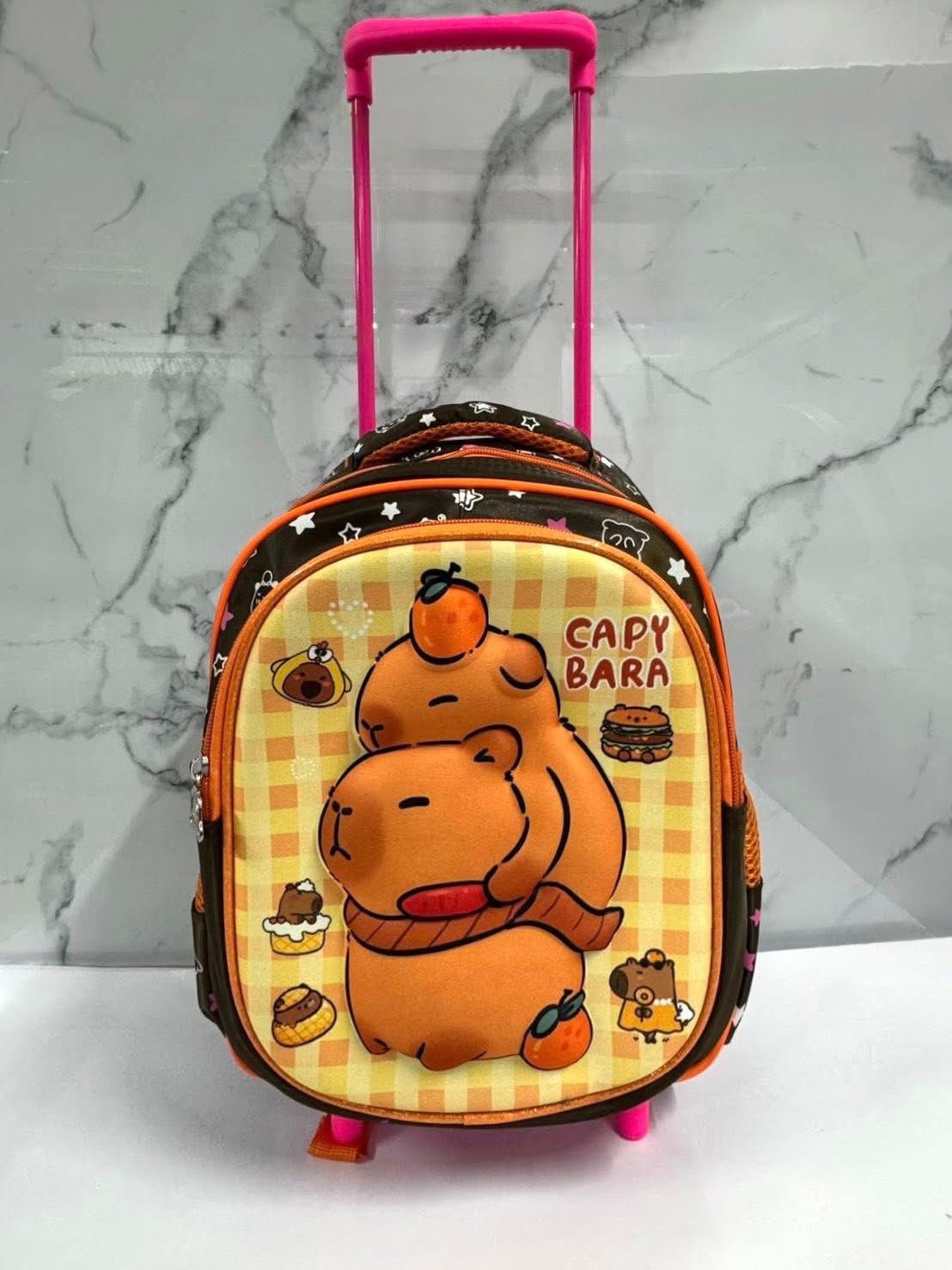 Mochila preescolar capibara _1