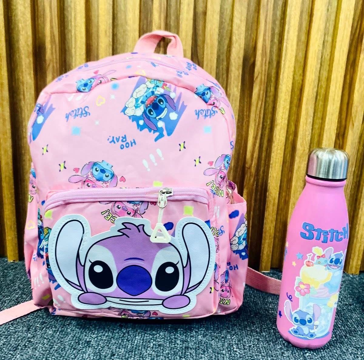 Mochila + termo preescolar de stich_3