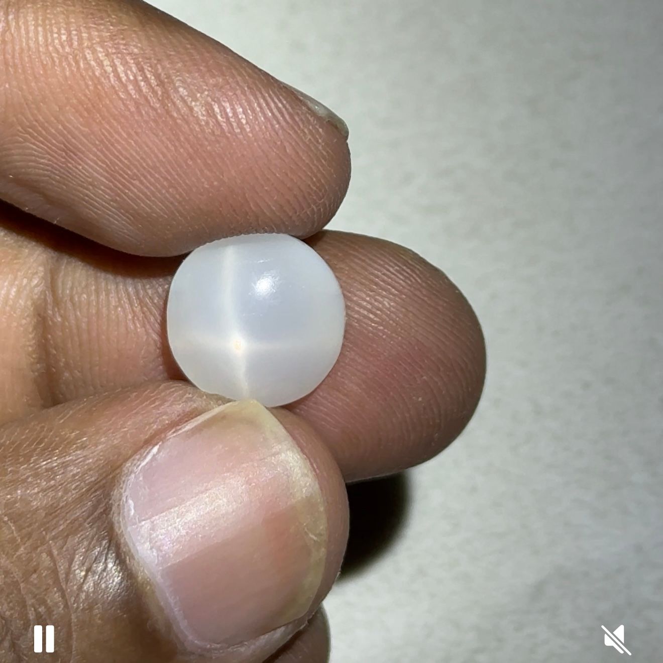4.1ct Natural star moonstone _1
