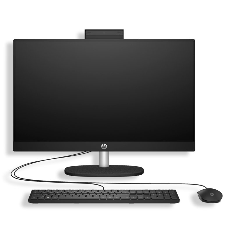 HP All-in-One 24-cr0158nh Core i3 8GB/512GB SSD 24-Inch Free Dos - Brand New_0