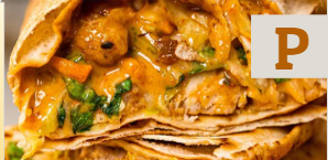 Premium-Wrap Grilled chicken with apricot sauce chips dessert_0