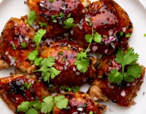 X Menu-Grilled chicken with apricot sauce, Gratin chou fleur
Salad, Bread, Dessert_0