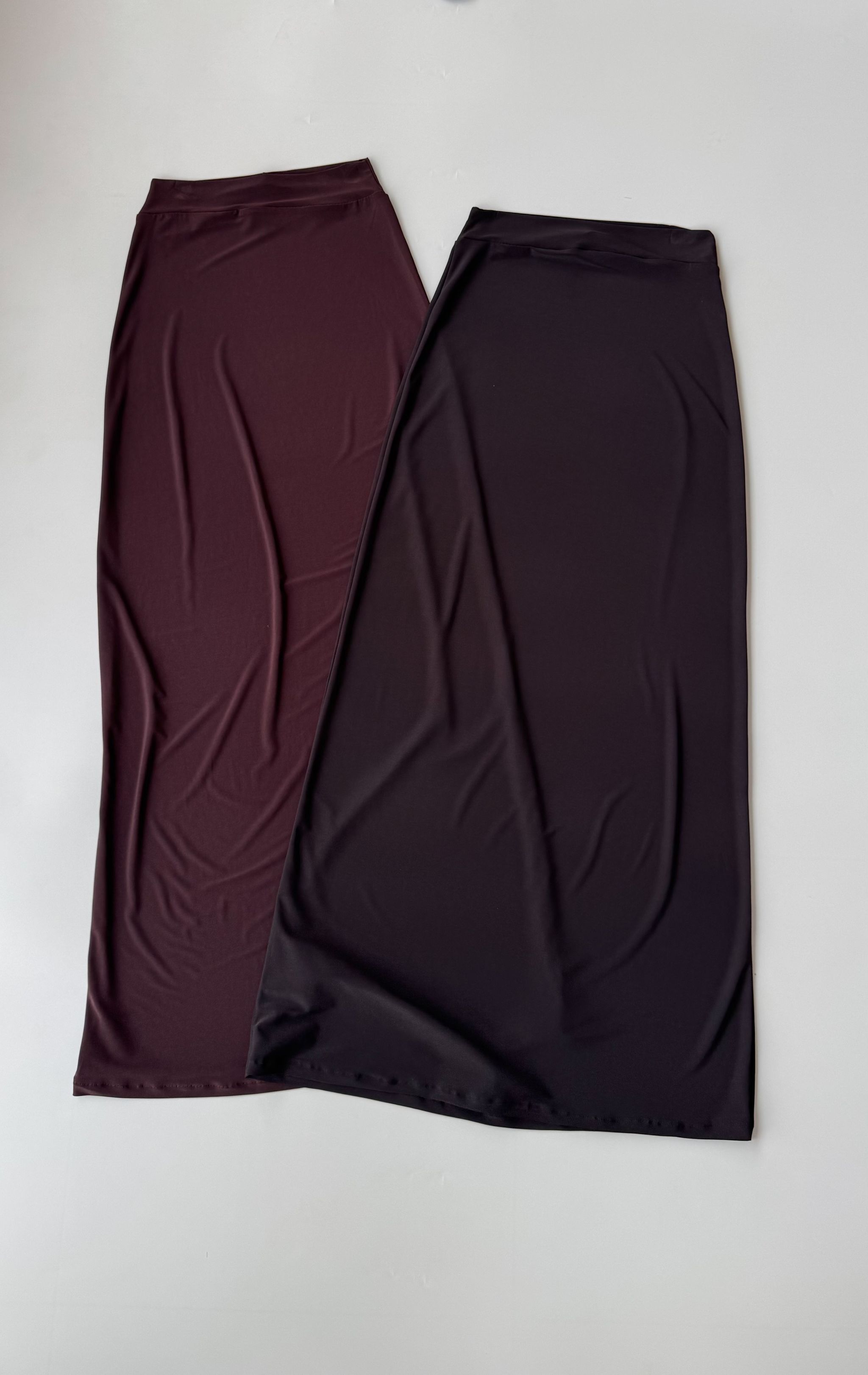 Elisa Straight Maxi Skirt _0