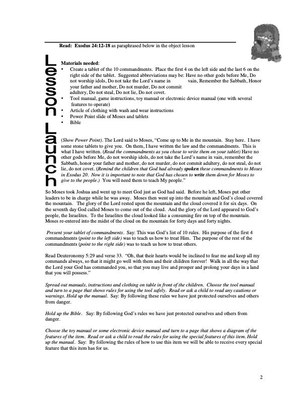 10 Commandments Curriculum_2