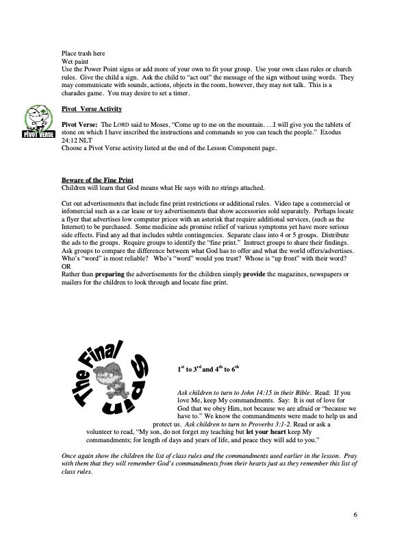 10 Commandments Curriculum_6