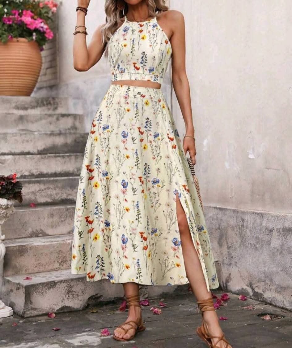 Ladies Top And Skirt Sets_4