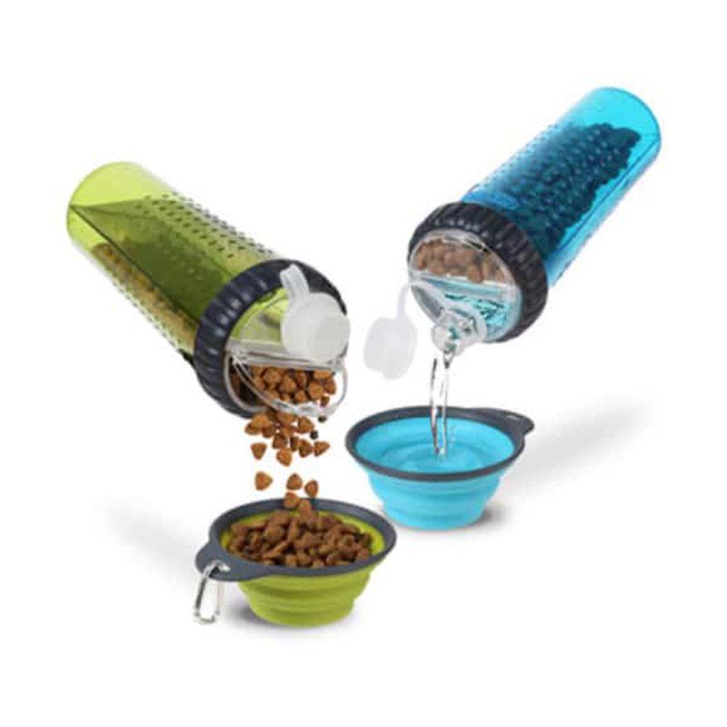 A 6107. Snack Duo Pet Feeder_0