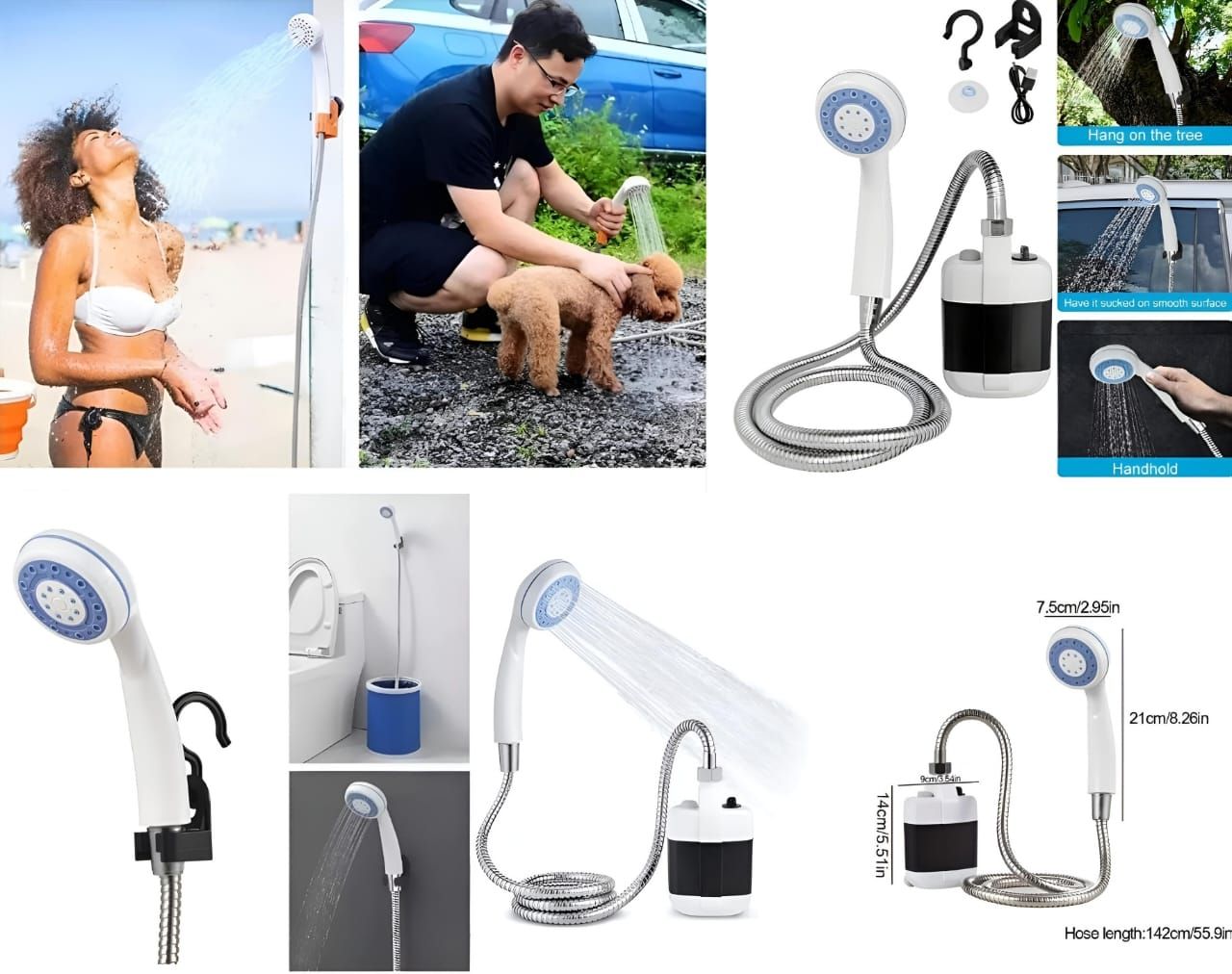 Portable Electric Shower Pump_0