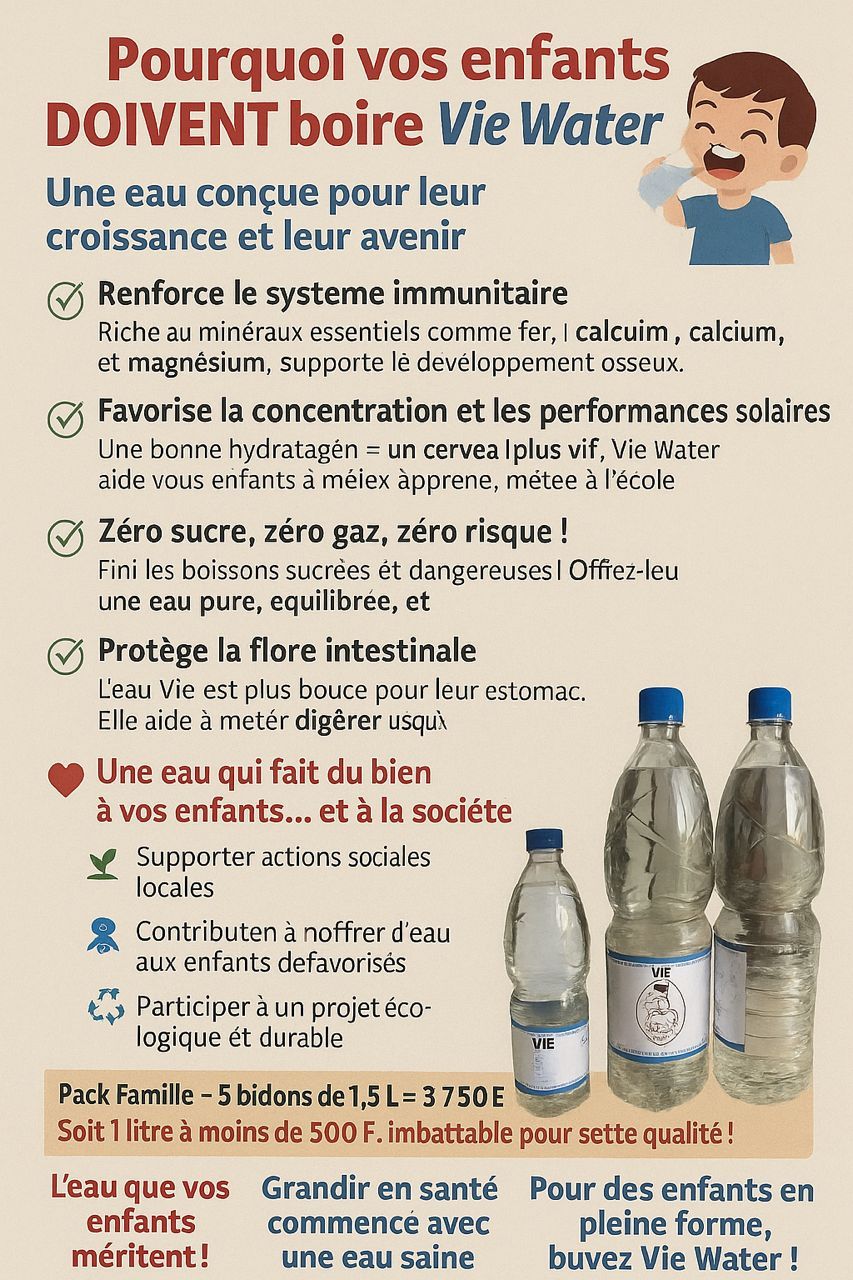 VIE Water! Eau de Vie Naturelle à Faible Minéralisation. 1500 Ml (Subventionnée par VIE Foundation)_3
