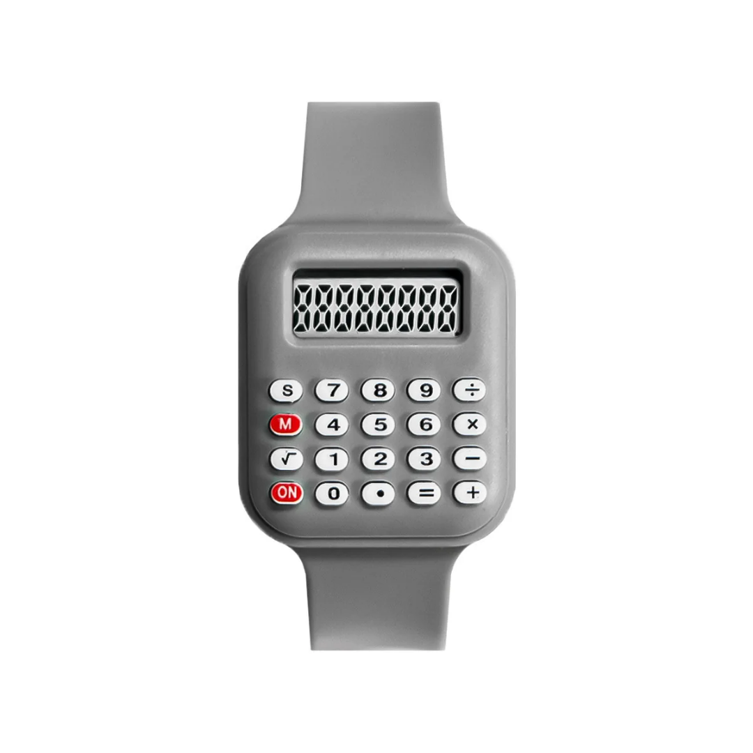2024 Children Calculator Watch Clock Unisex Kid Silicone Multi-Purpose Electronic Led Digital Wrist Watches_3