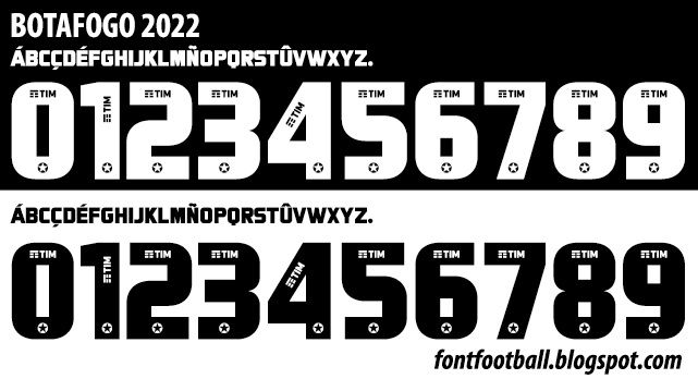Font Vector Botafogo 2022 kit_0