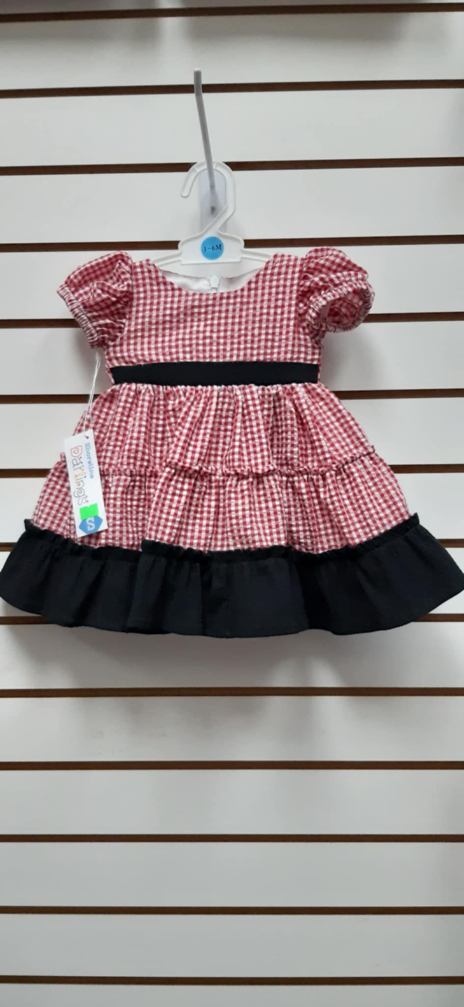 DARLINGS Red Check Dress_0