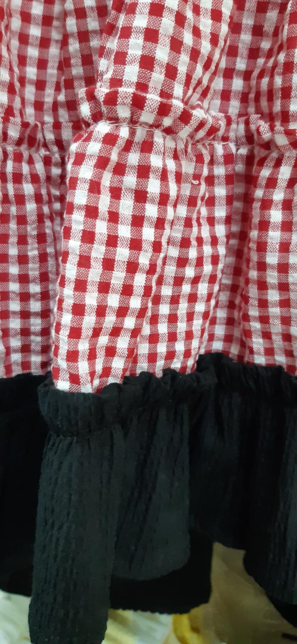 DARLINGS Red Check Dress_1