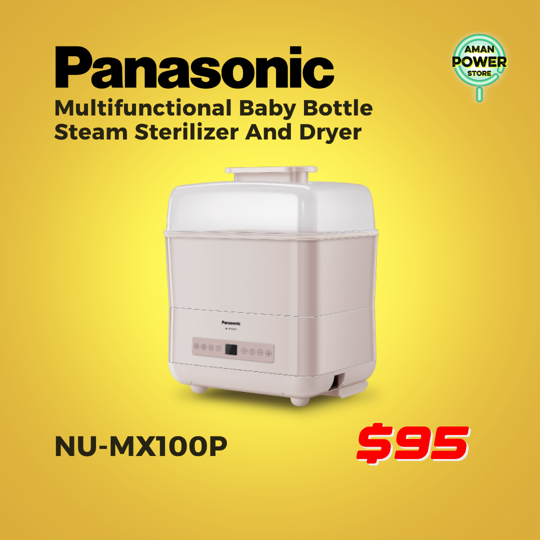 PANASONIC MULTIFUNCTIONAL BABY BOTTLE STERILIZER AND DRYER NU-MX100P_0