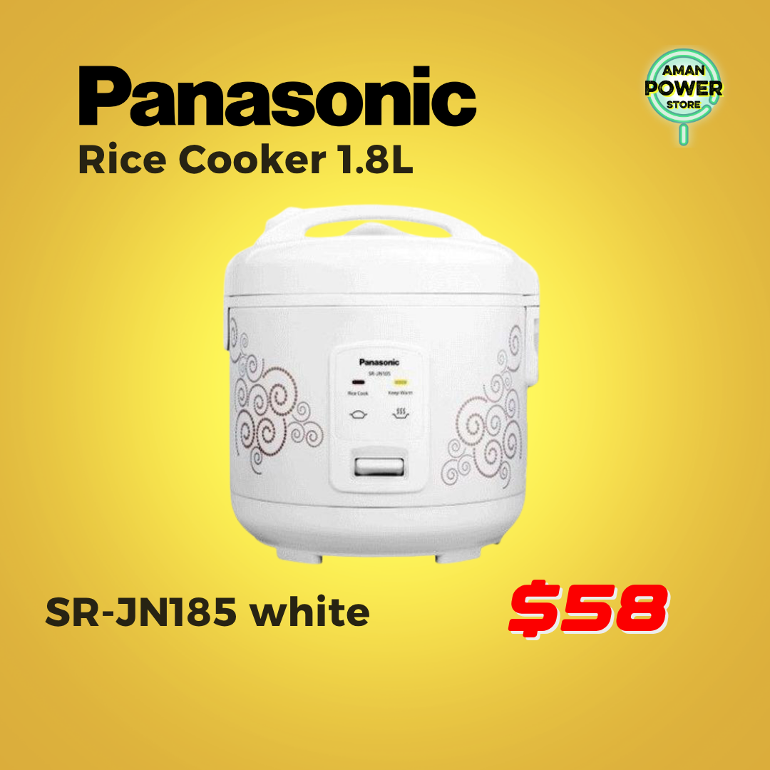 PANASONIC RICE COOKER 1.8L SR-JN185 WHITE_0